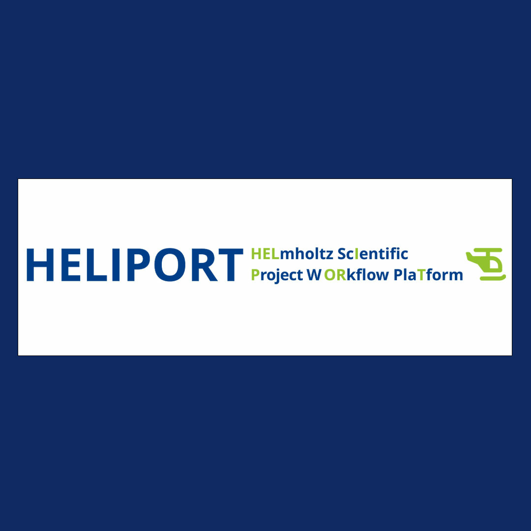 HELIPORT: HELIPORT: HELmholtz ScIentific Project WORkflow PlaTform logo